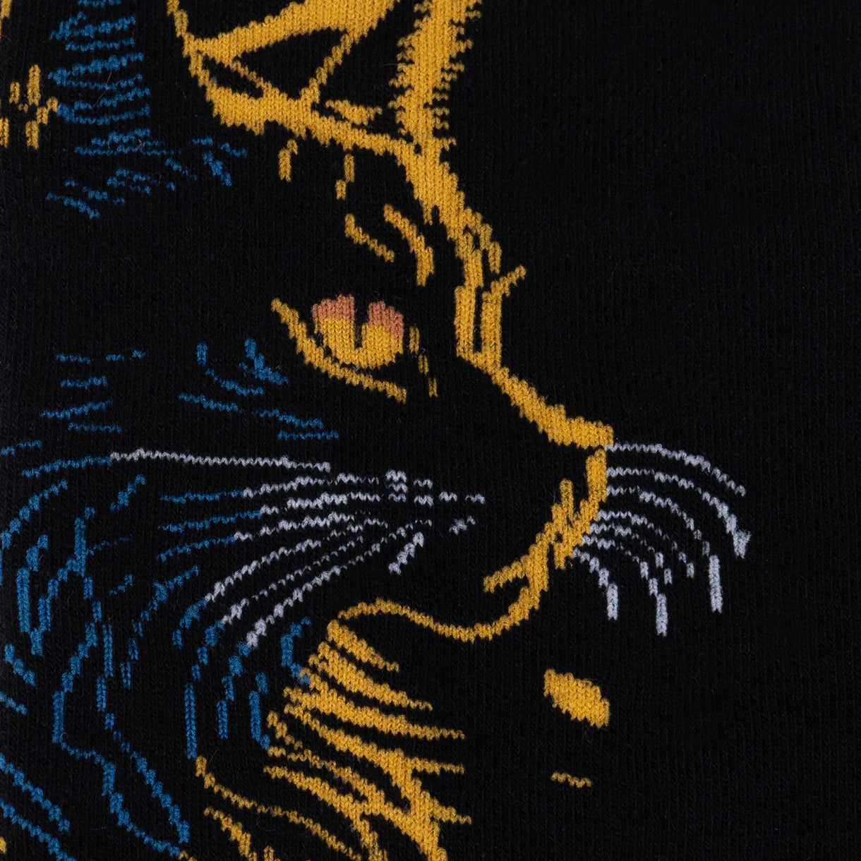 Night Cat Men's Crew Socks - The Sockery