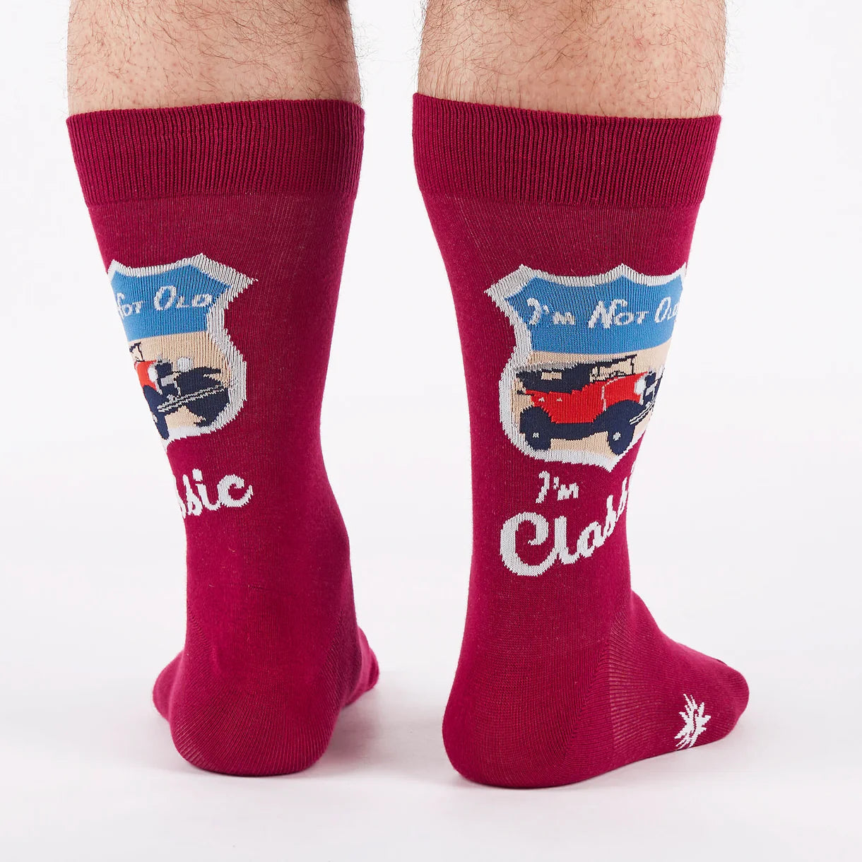 I'm not Old , I'm Classic Men's Crew Socks