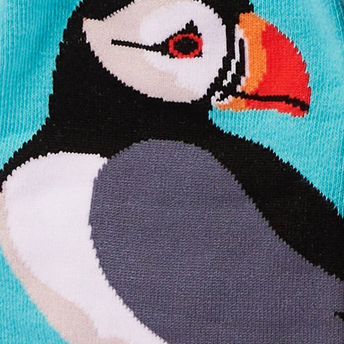 Puffin Awesome Men's Crew Socks