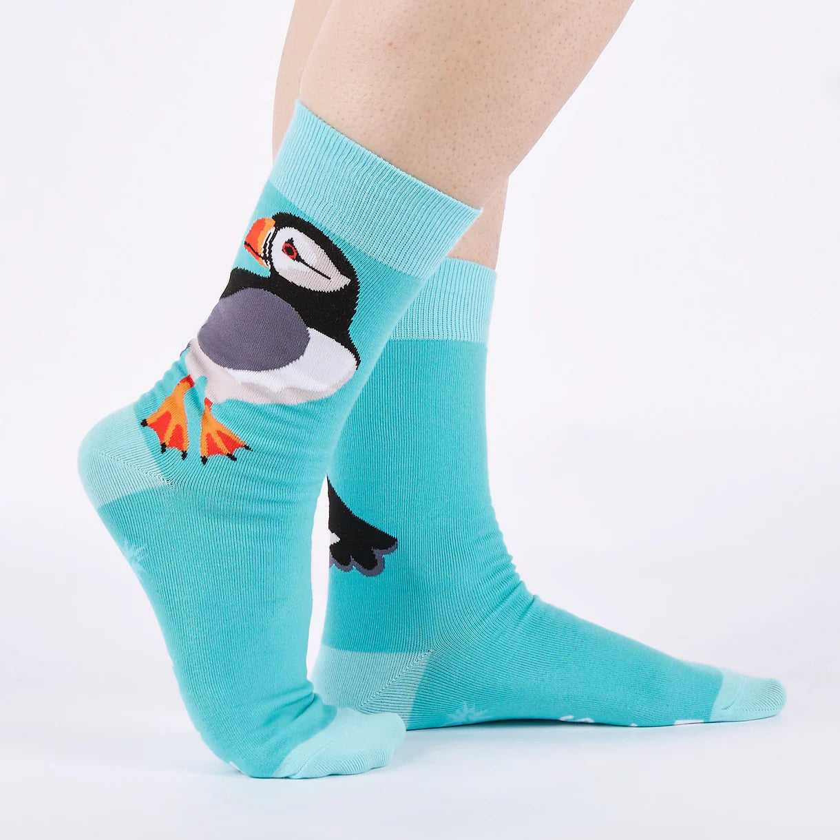 Puffin Awesome Men's Crew Socks