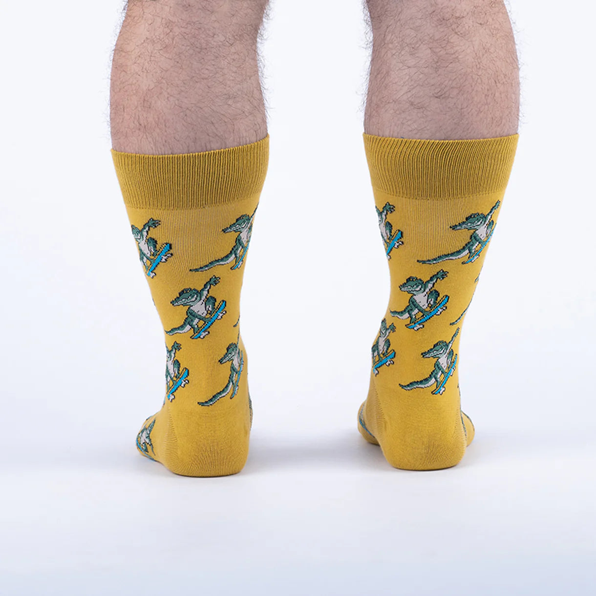 Skateboarding Gator Men's Crew Socks