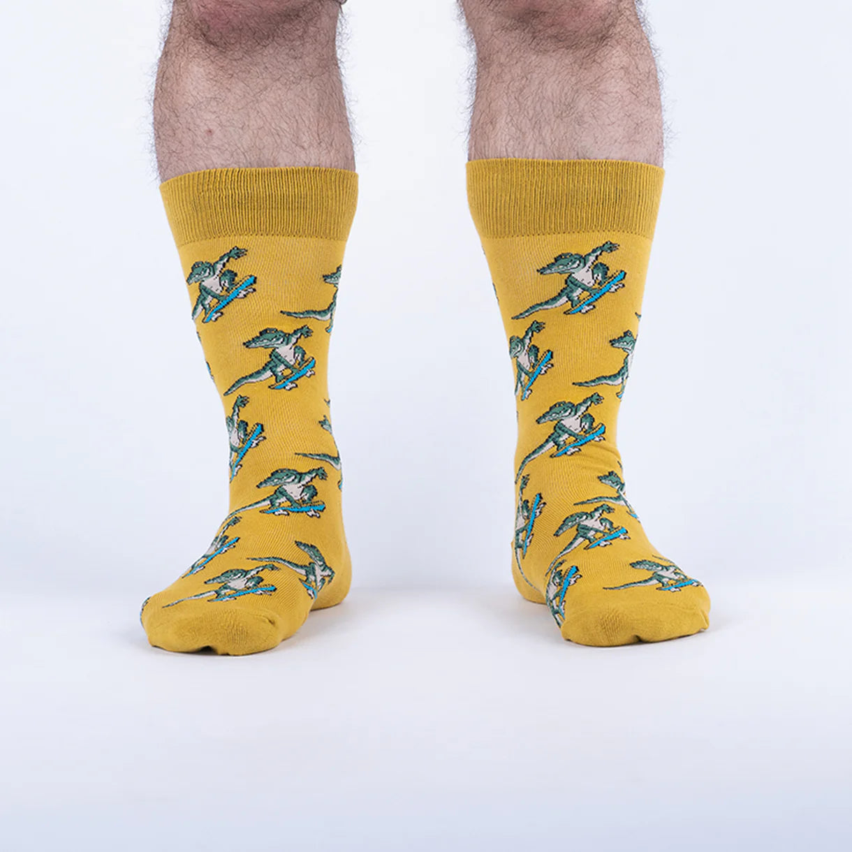 Skateboarding Gator Men's Crew Socks