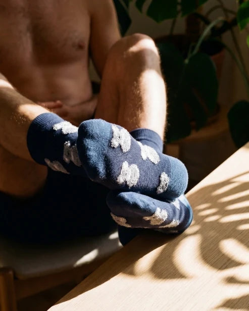 Fluffy Koala Men's Bamboo Crew Socks