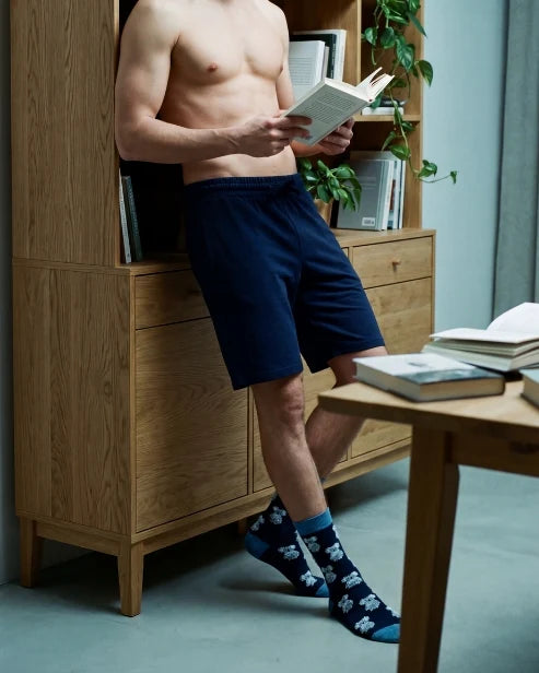 Fluffy Koala Men's Bamboo Crew Socks