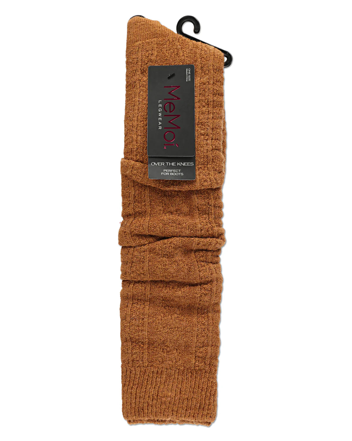 Simple Chain Women's Over the Knee Socks in Cathay Spice - The Sockery