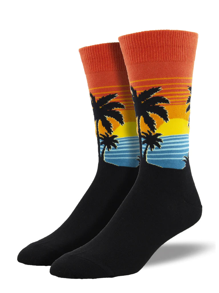 Find your Beach Men's Crew Socks - The Sockery