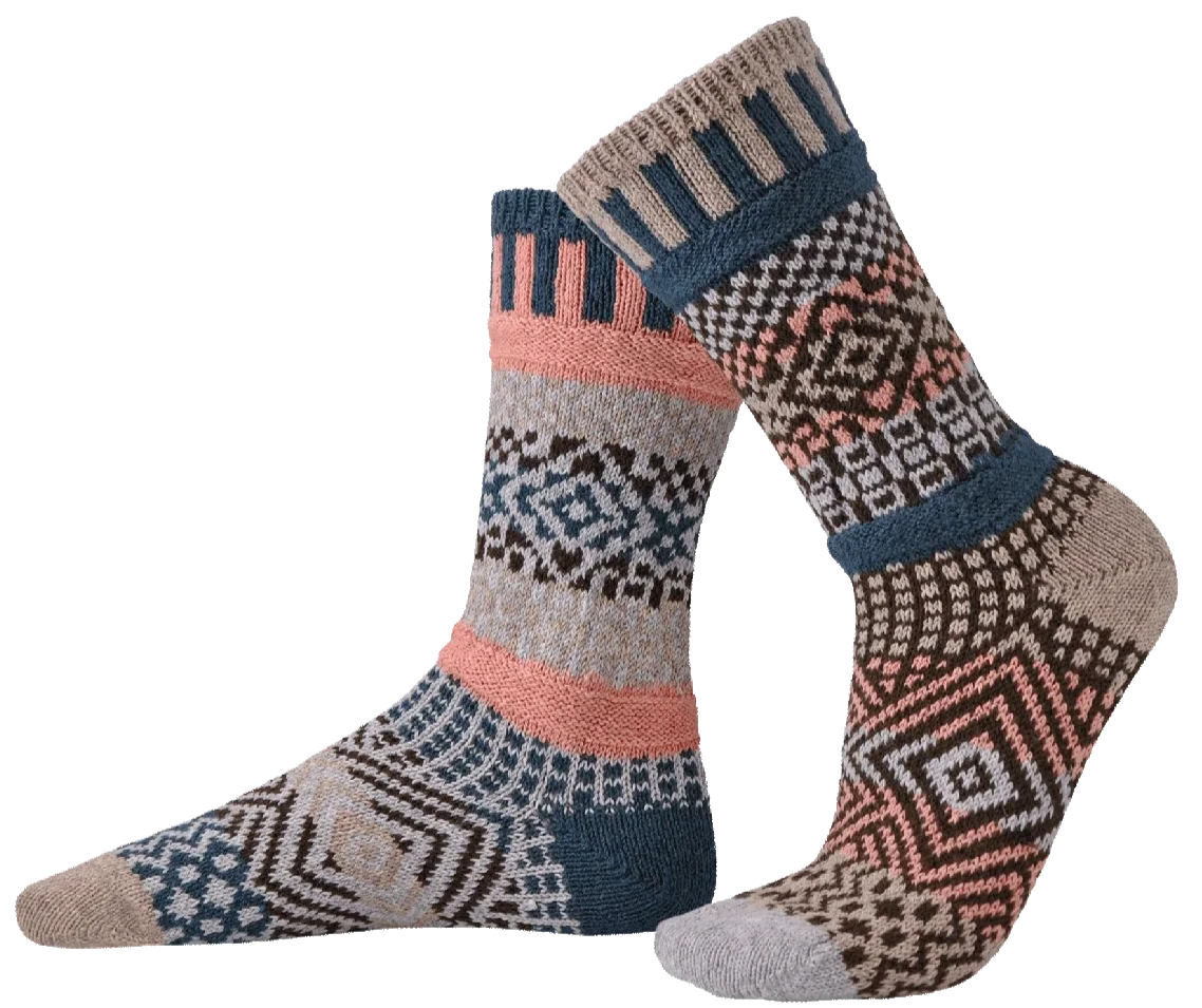 Madrona Recycled Wool Mix Crew Socks - The Sockery