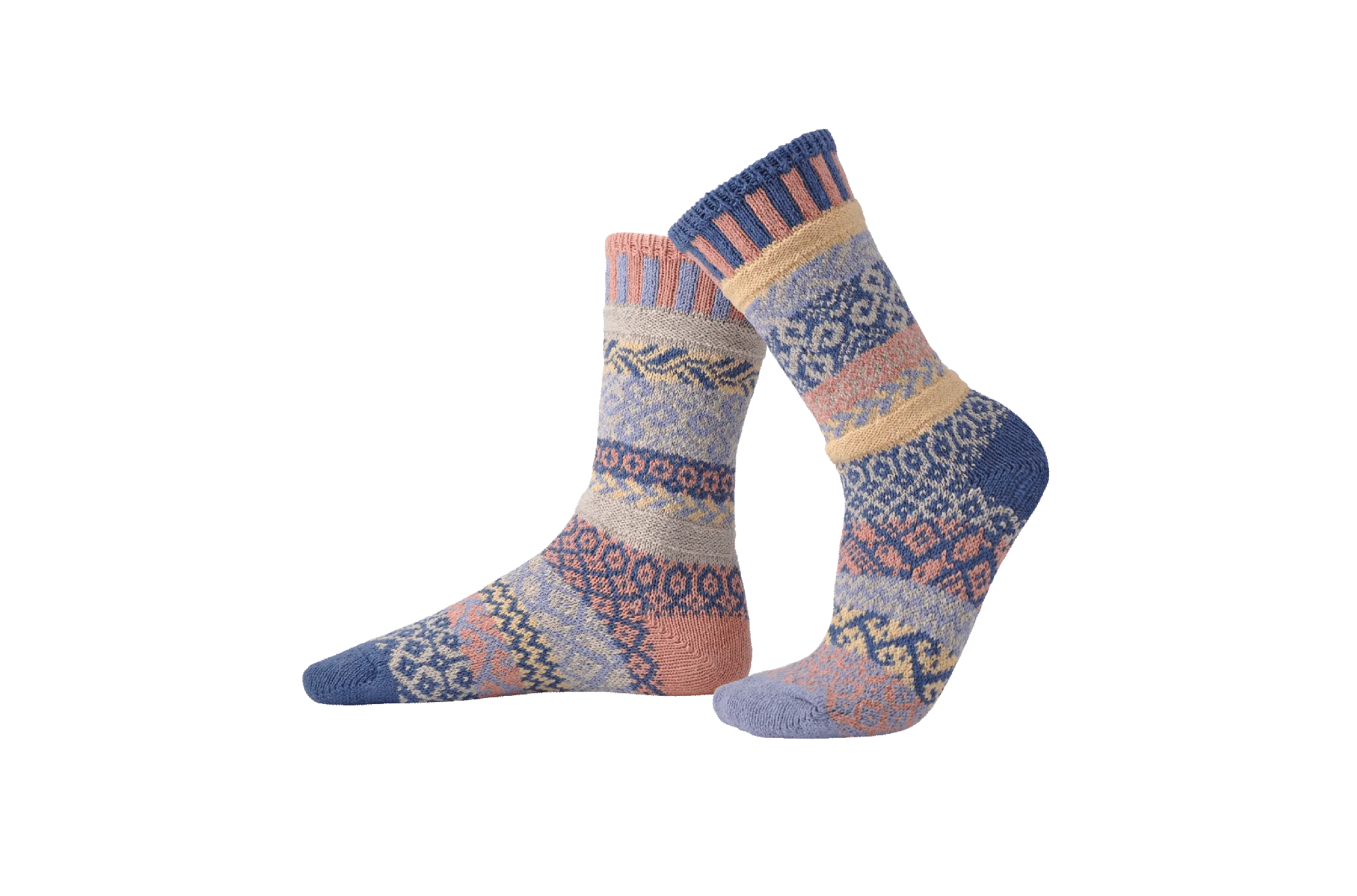 Mirage Recycled Cotton Crew Socks - The Sockery