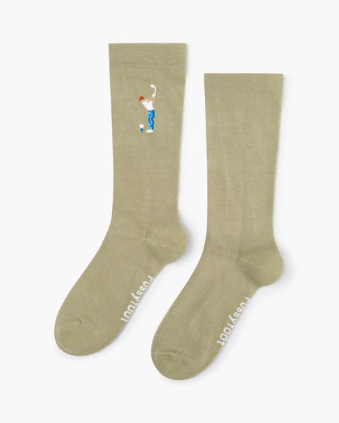 Golf Loose Top Men's Health Crew Socks