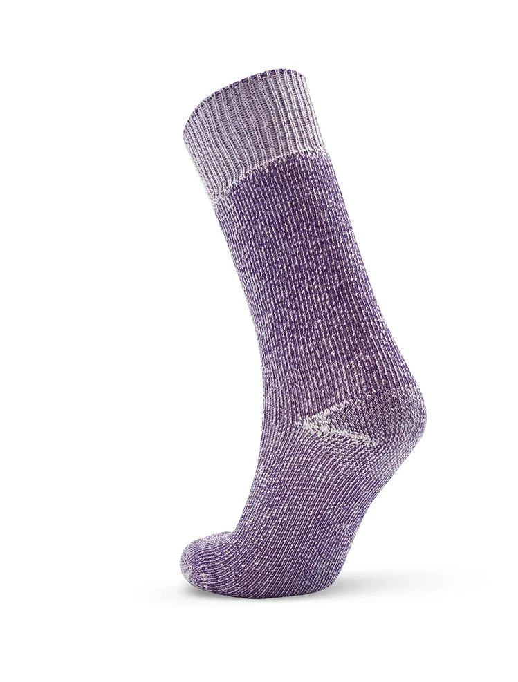 High country thick socks in purple -The Sockery