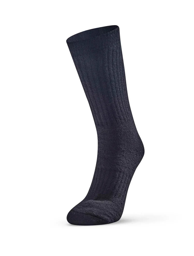 Southern Merino Wool Boot Socks in Black - The Sockery