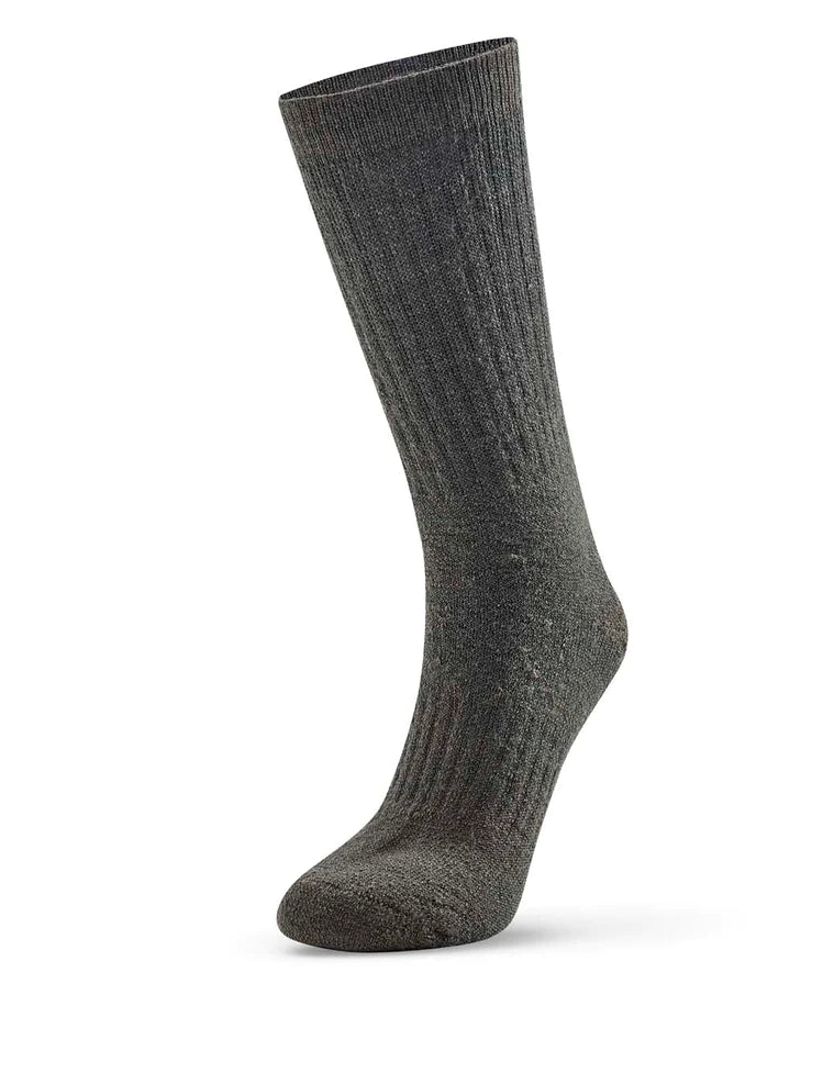 Southern Merino Wool Boot Socks in Khaki - The Sockery