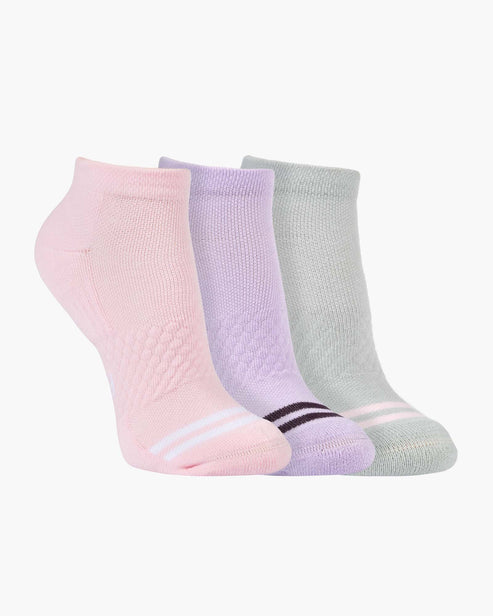 Women's Sport Cushion Ankle Socks - 3 Pair Pack