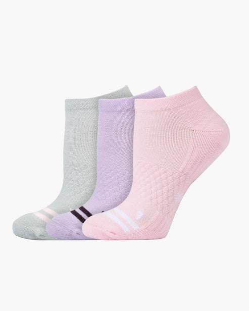 Women's Sport Cushion Ankle Socks - 3 Pair Pack