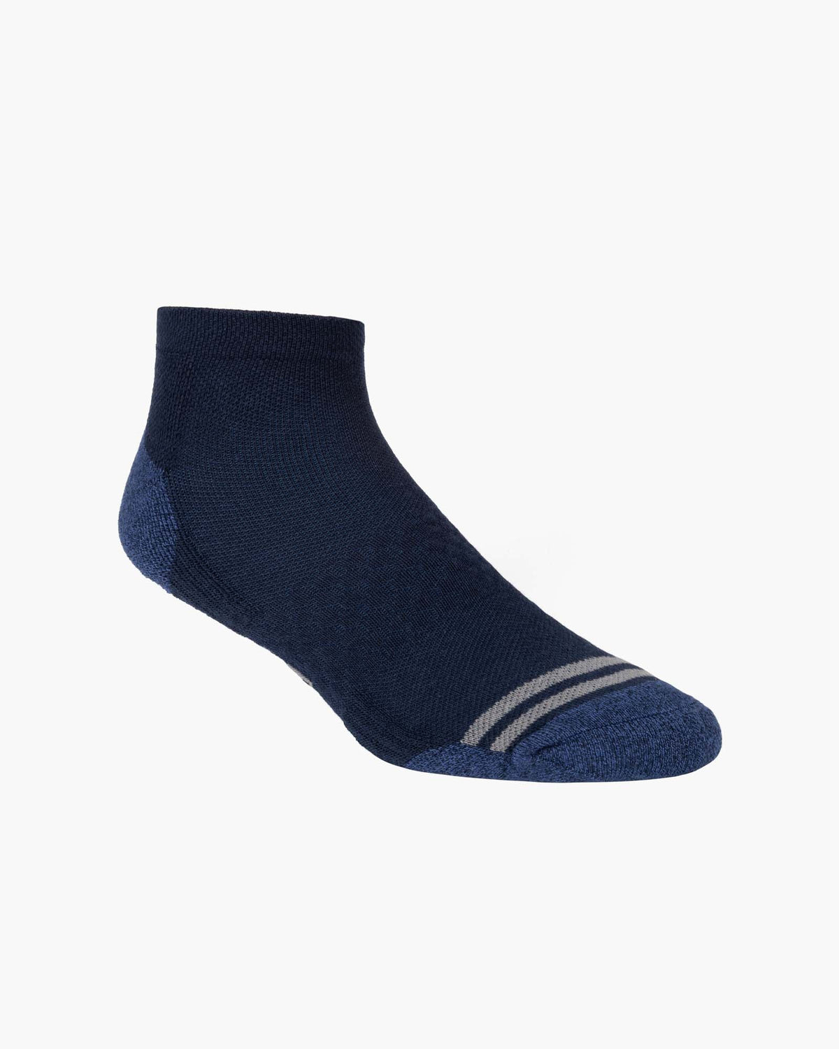 Sports Bamboo Blend Ankle Socks - Navy Blue