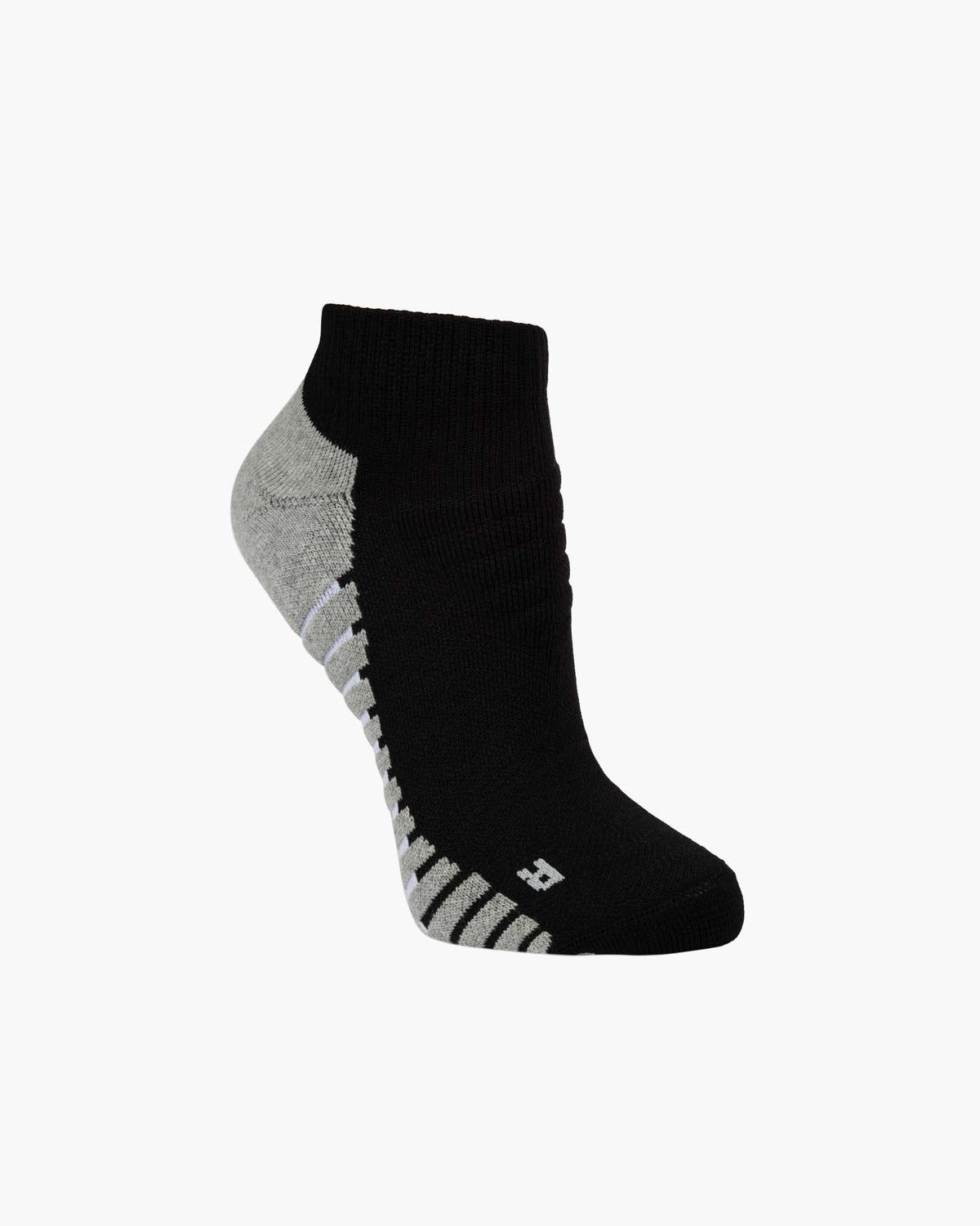 Cross Trainer Ankle Socks in Black Updated Design
