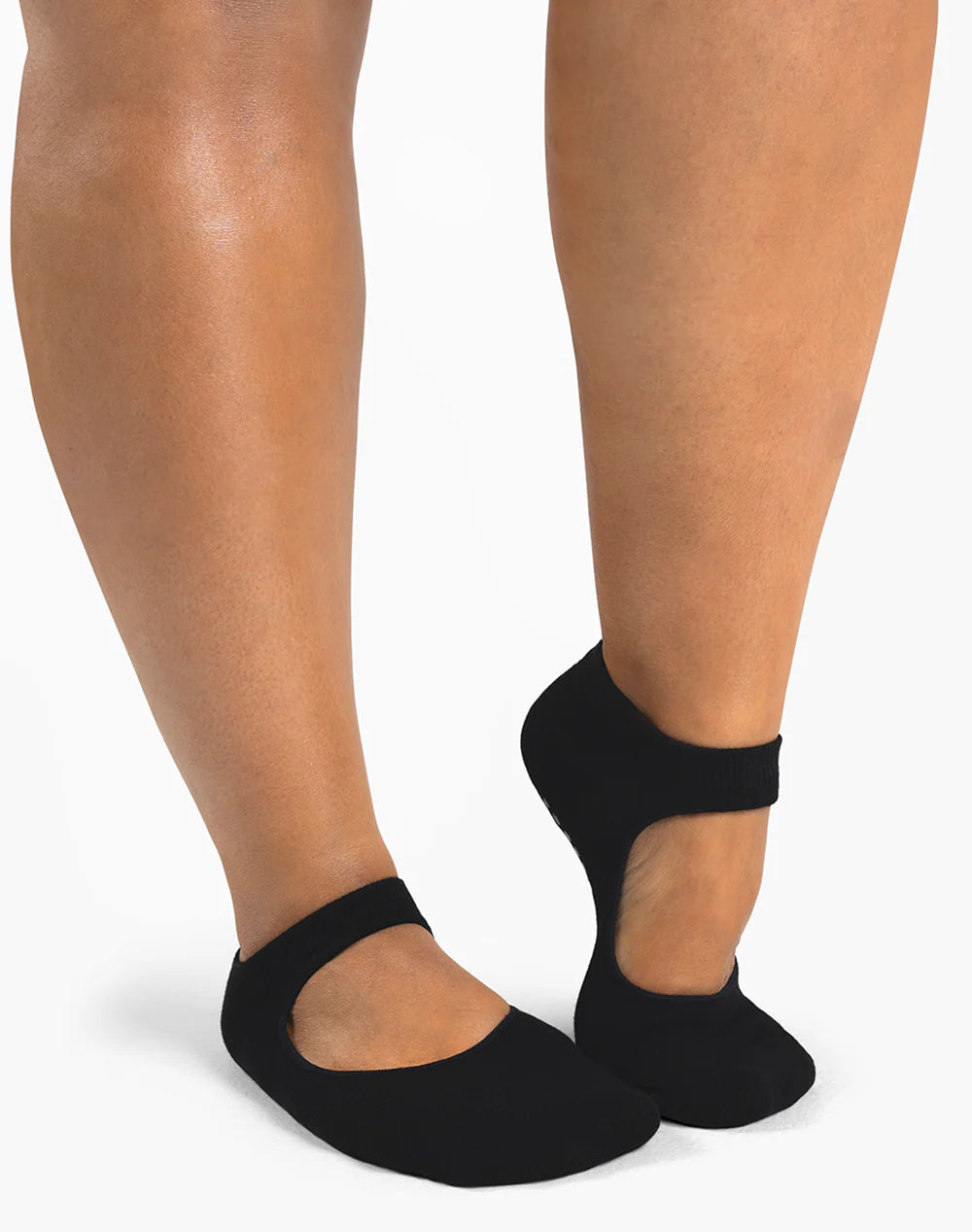 Pilates Grip Socks in Black
