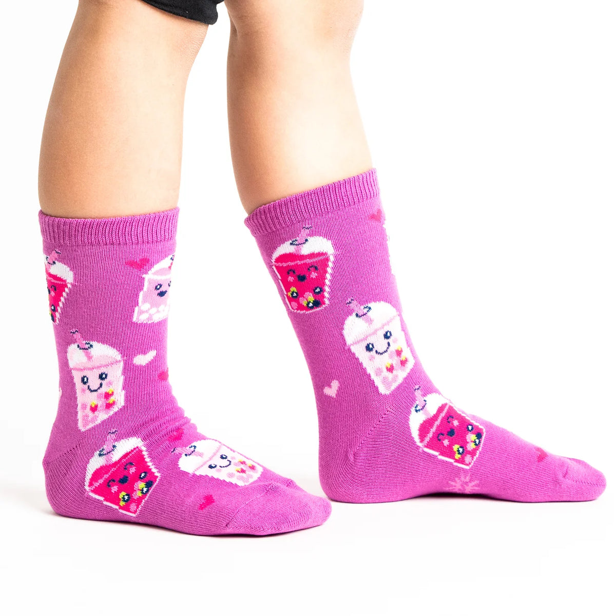 The Sweet Life Kid's Crew Socks - 3 Pack