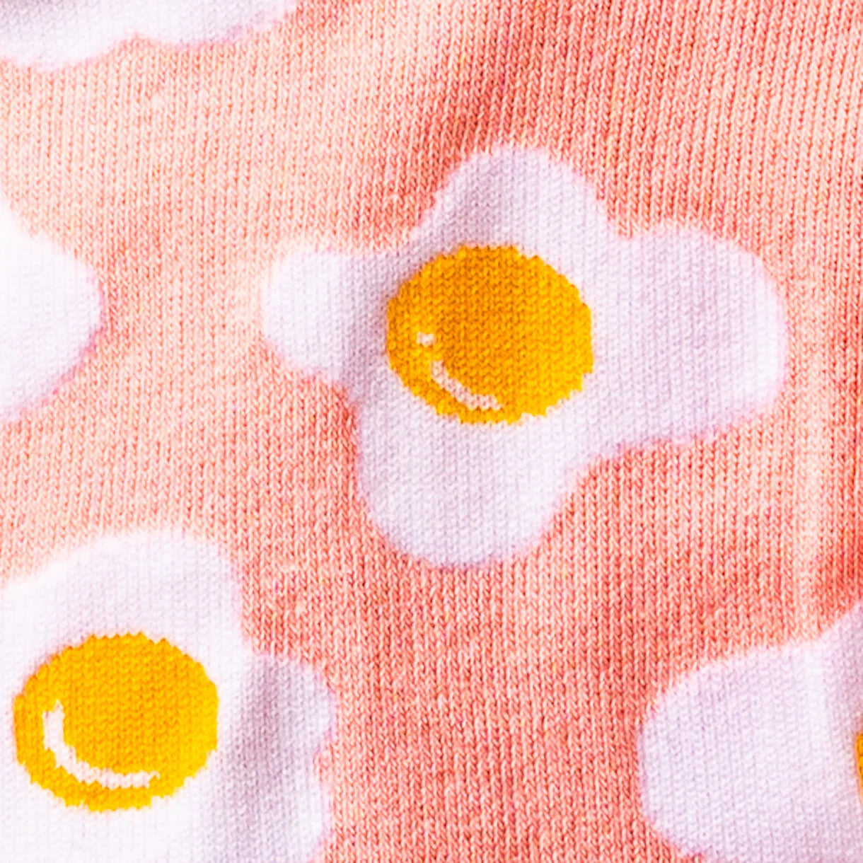 Sunny Side up Women's Crew Turn Cuff Socks - The Sockery