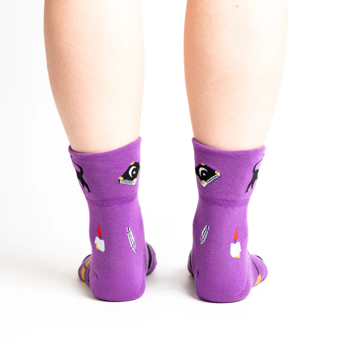 Witch, Please Women's Turn Cuff Crew Socks - The Sockery