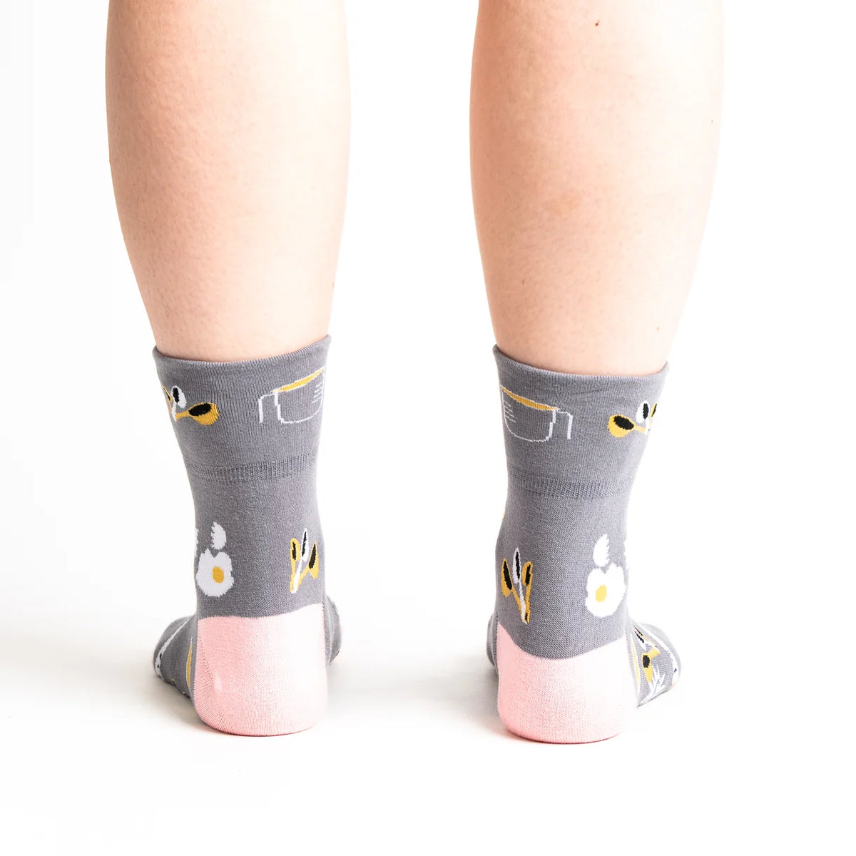 I Knead The Dough Women's Crew Turn Cuff Socks