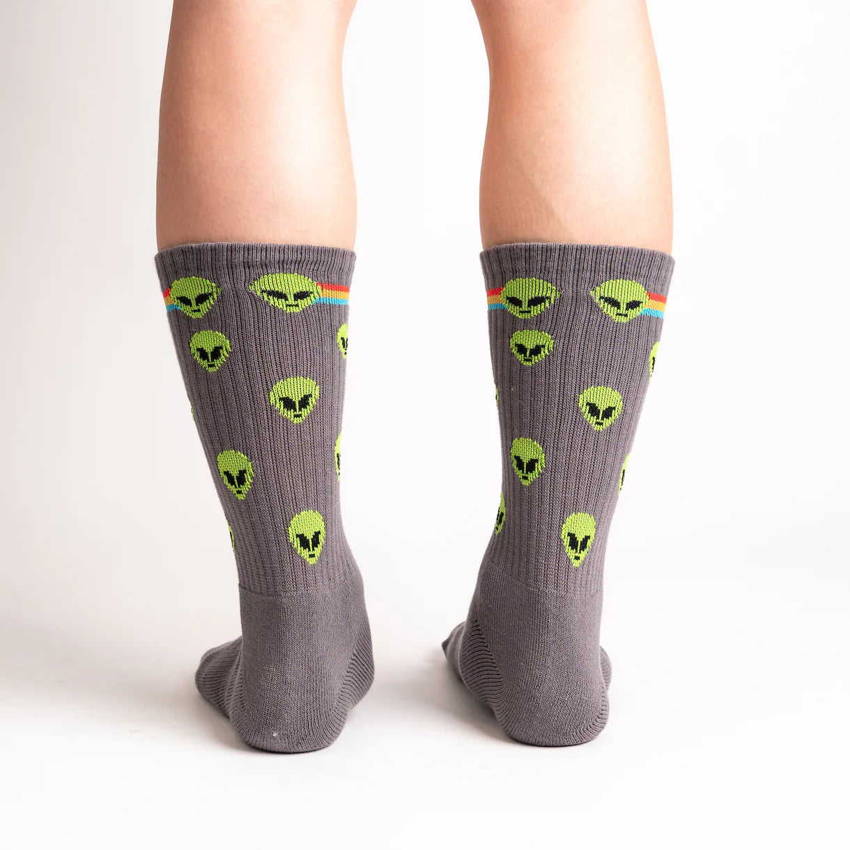 Aliens Unisex Athletic Crew Socks - The Sockery