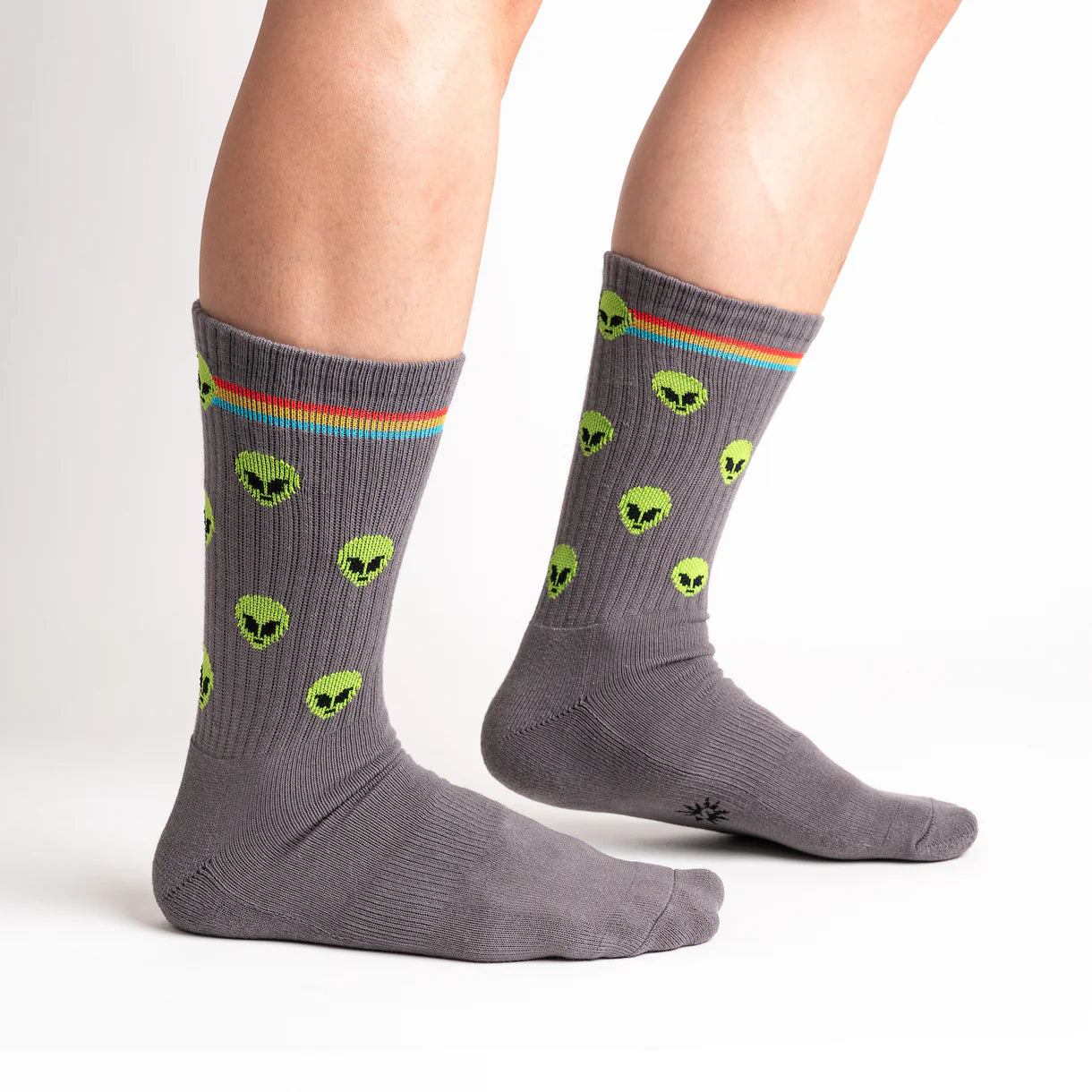 Aliens Unisex Athletic Crew Socks - The Sockery