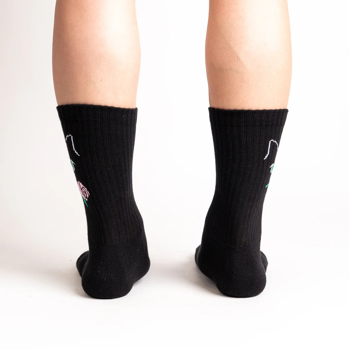 Cattitude Unisex Athletic Crew Socks - The Sockery