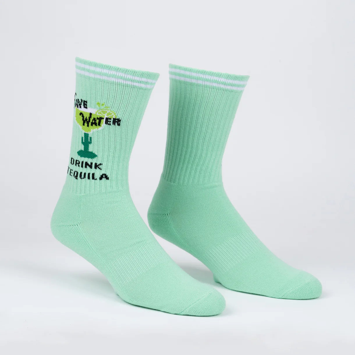 Save Water, Drink Tequila Unisex Athletic Crew Socks - The Sockery