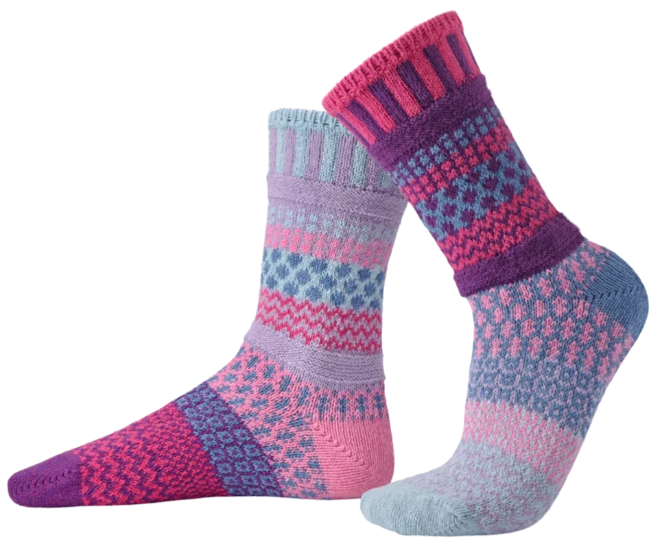 Twilight Recycled Cotton Crew Socks