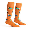 Horses Keep Me Stable Knee High Sock in Extra Stretchy for Wide Calves - The Sockery