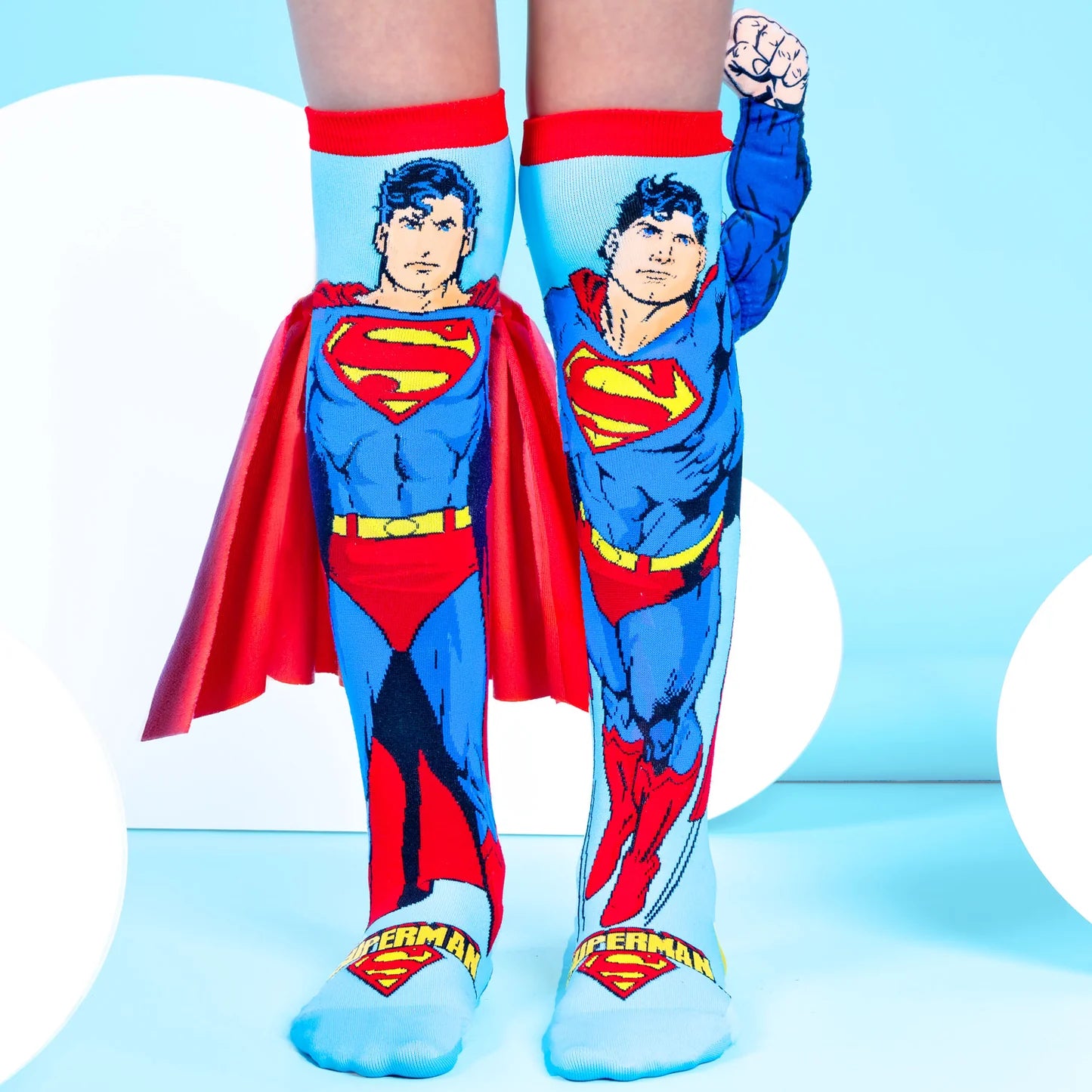 Superman Knee High Socks