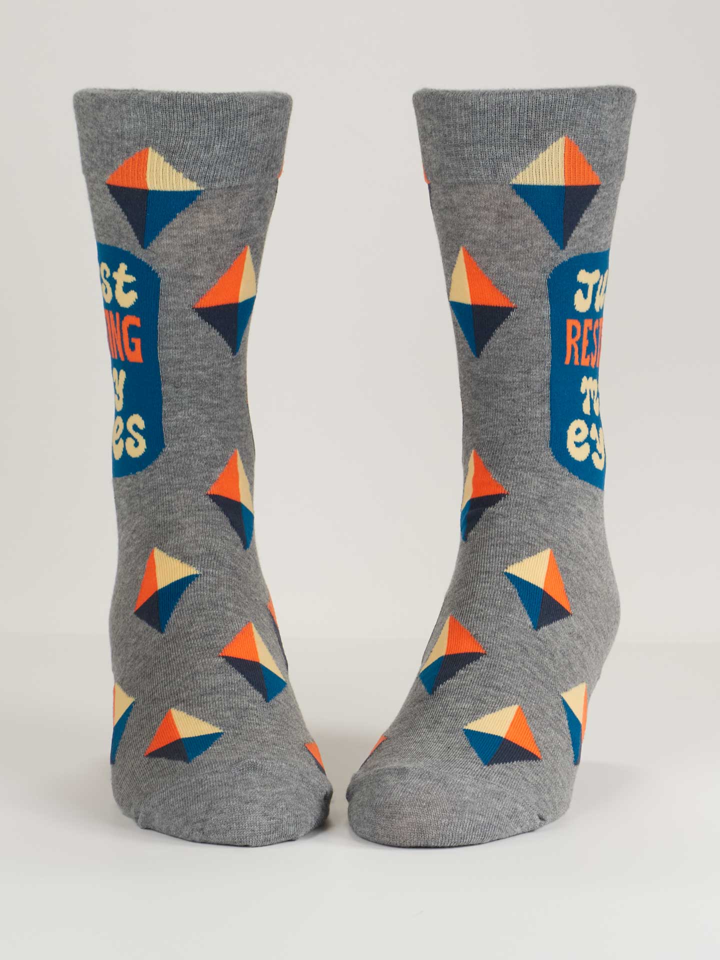 Just Resting My Eyes Men's Crew Sock