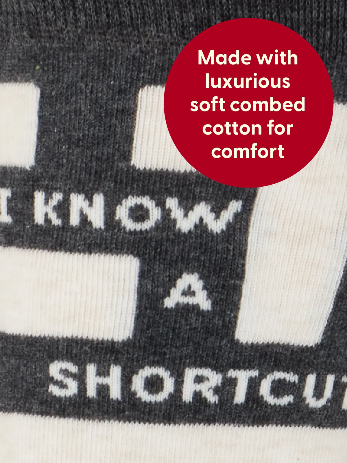 I know a Shortcut Men's Crew Sock
