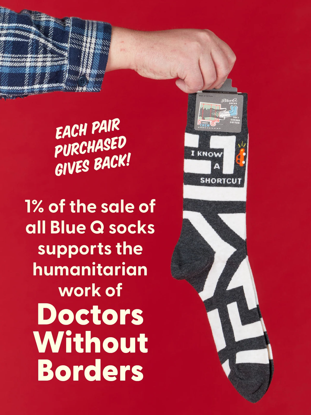 I know a Shortcut Men's Crew Sock