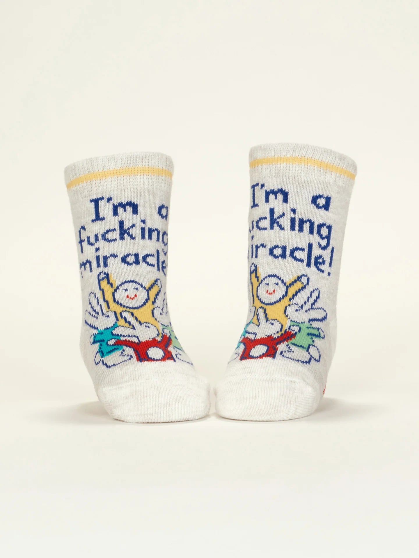 Effing Miracle / Binge Baby Organic Cotton Baby Socks - 2 Pairs