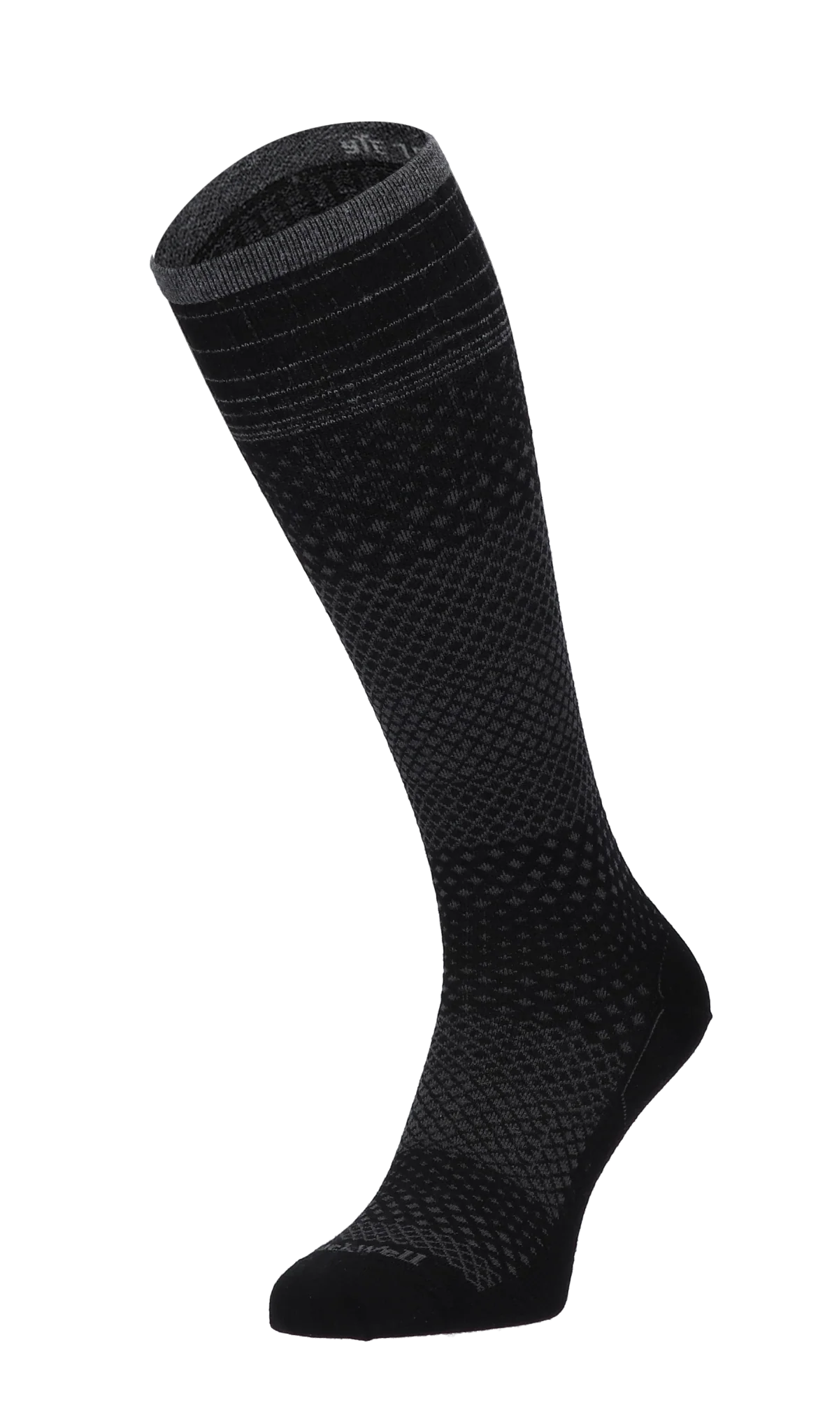 Micro Grade Women's Bamboo/Merino Moderate Graduated Compression in Black