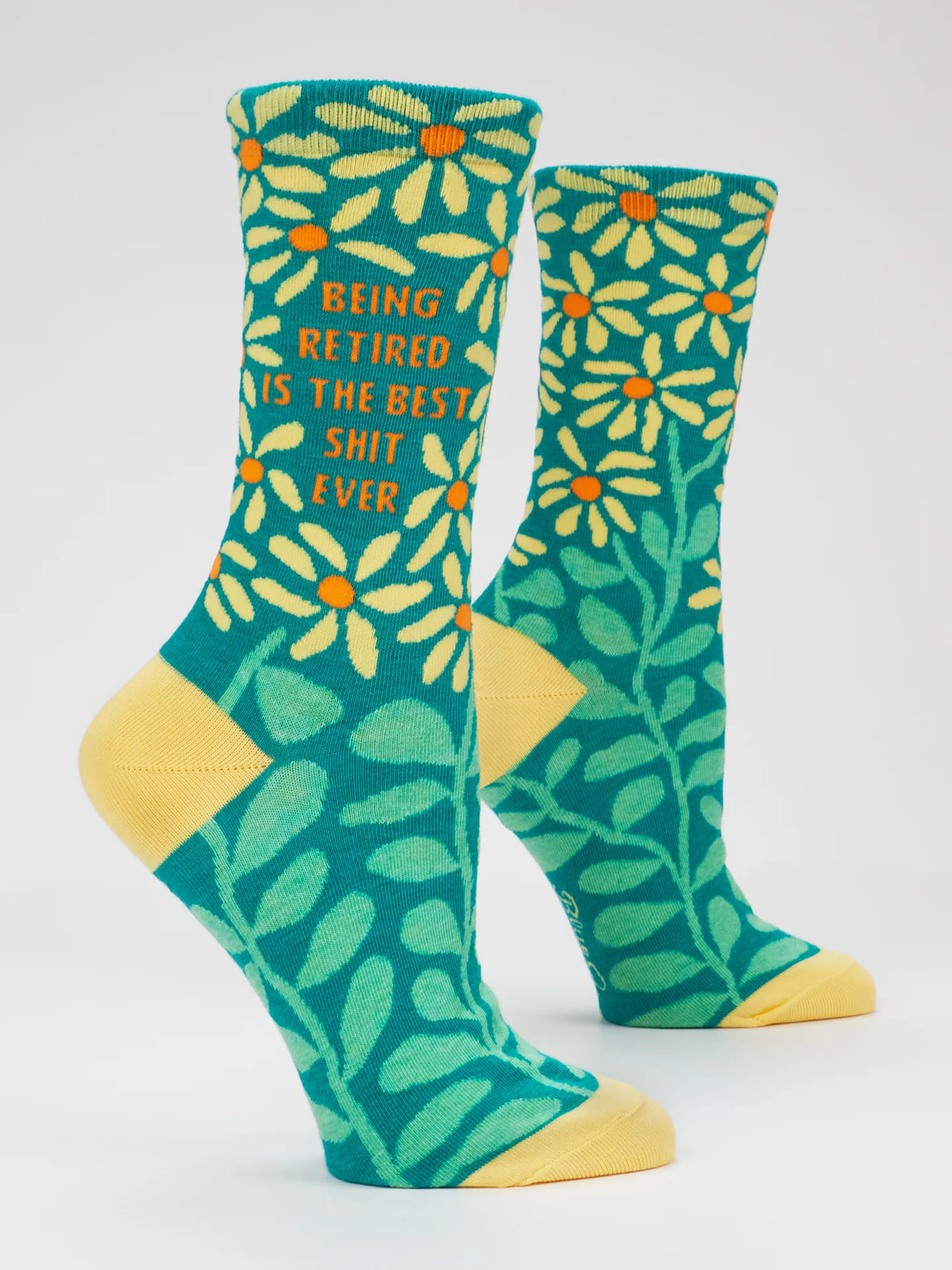 Being Retired Is The Best Shit Ever Women's Crew Socks