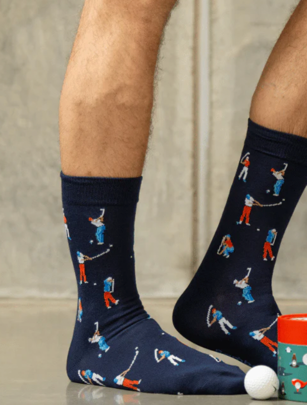 Tee It High Men's Bamboo Crew Socks