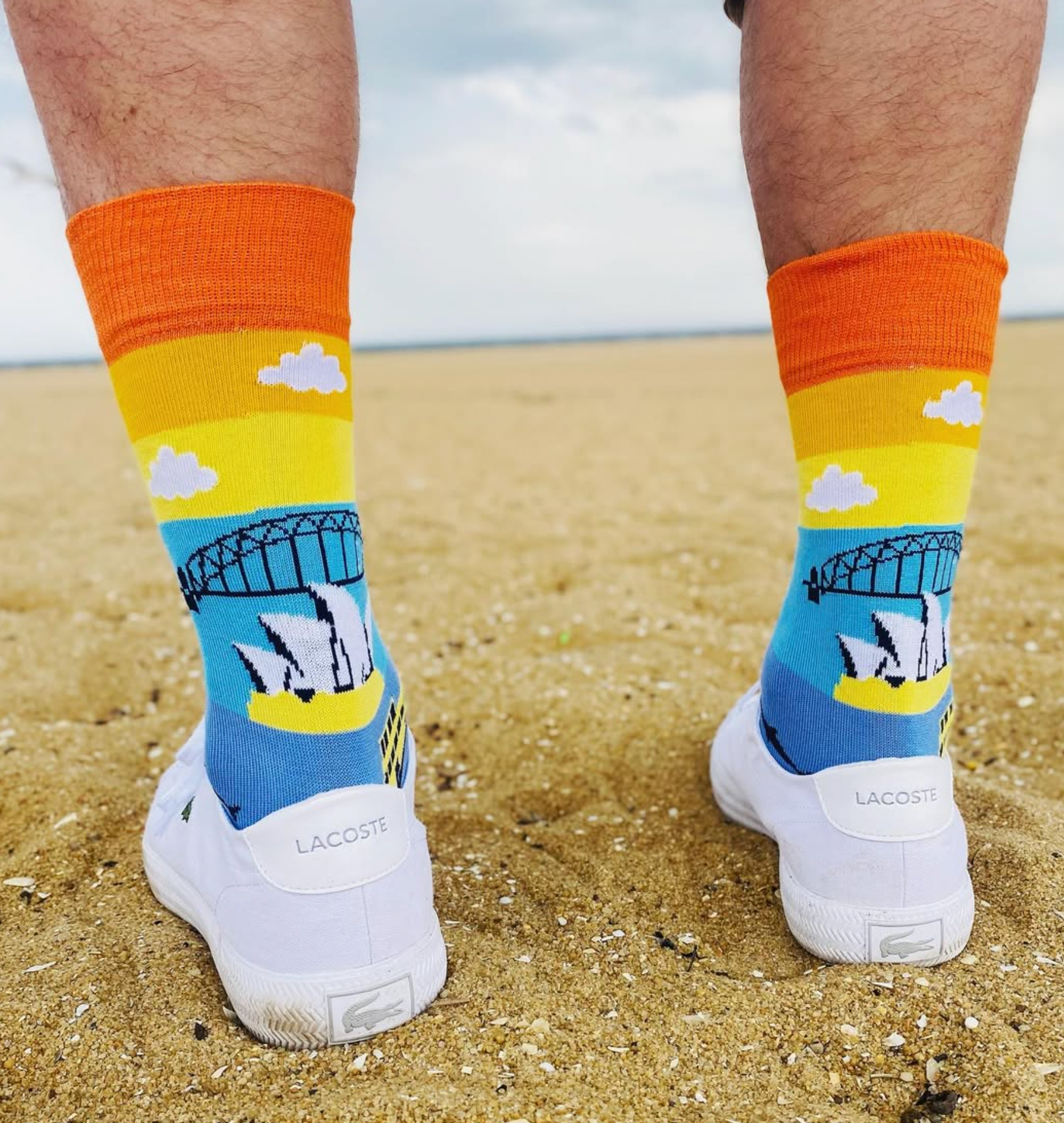 Iconic Sydney Men's Crew Socks - Aussie Made