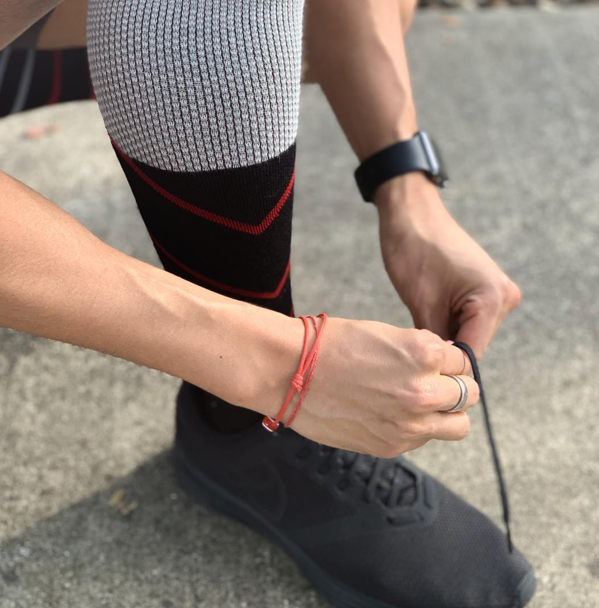 Pulse Men's Bamboo/Merino Firm Compression Socks in Black