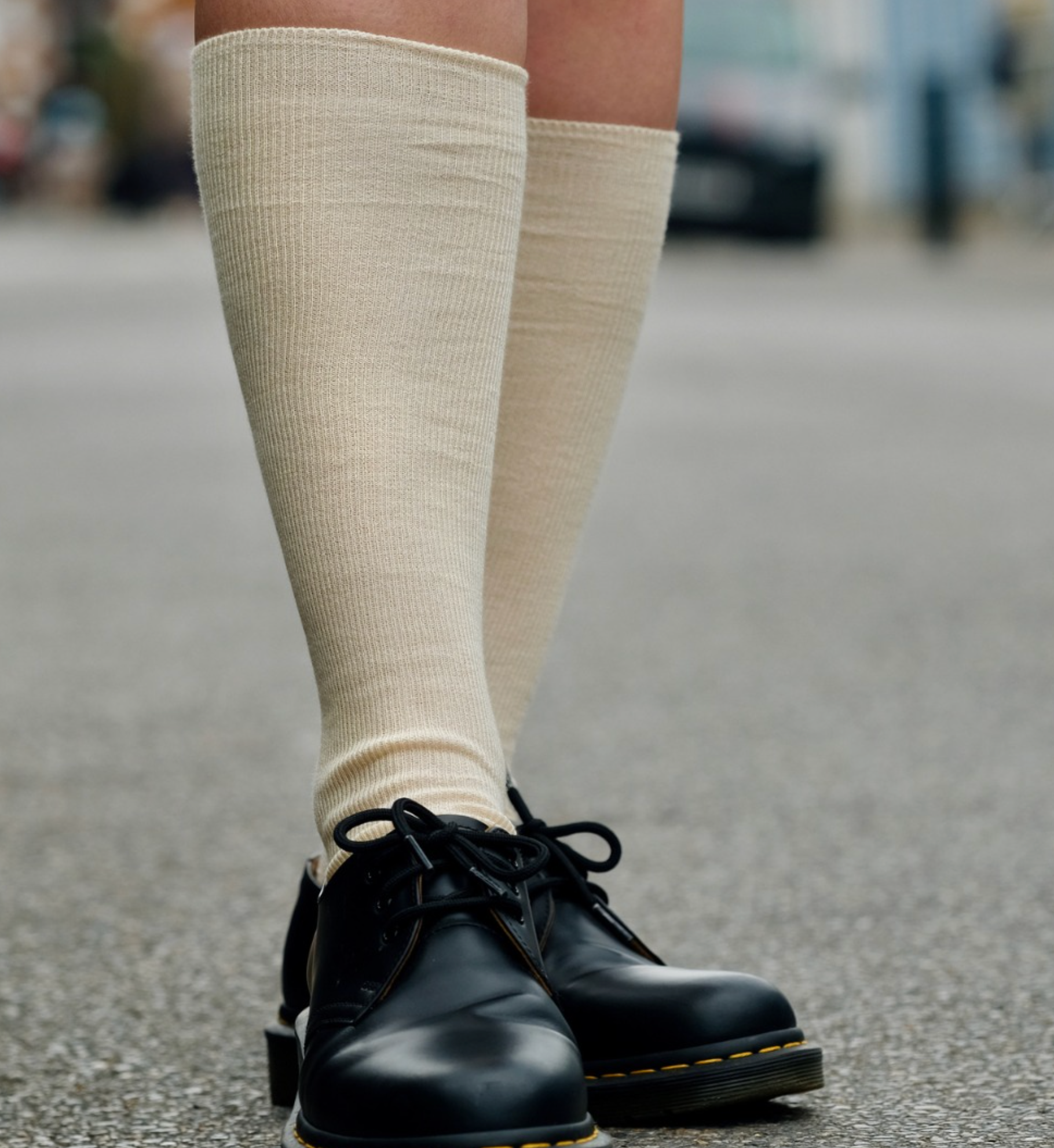 Laura 100% Organic Cotton Knee High Socks