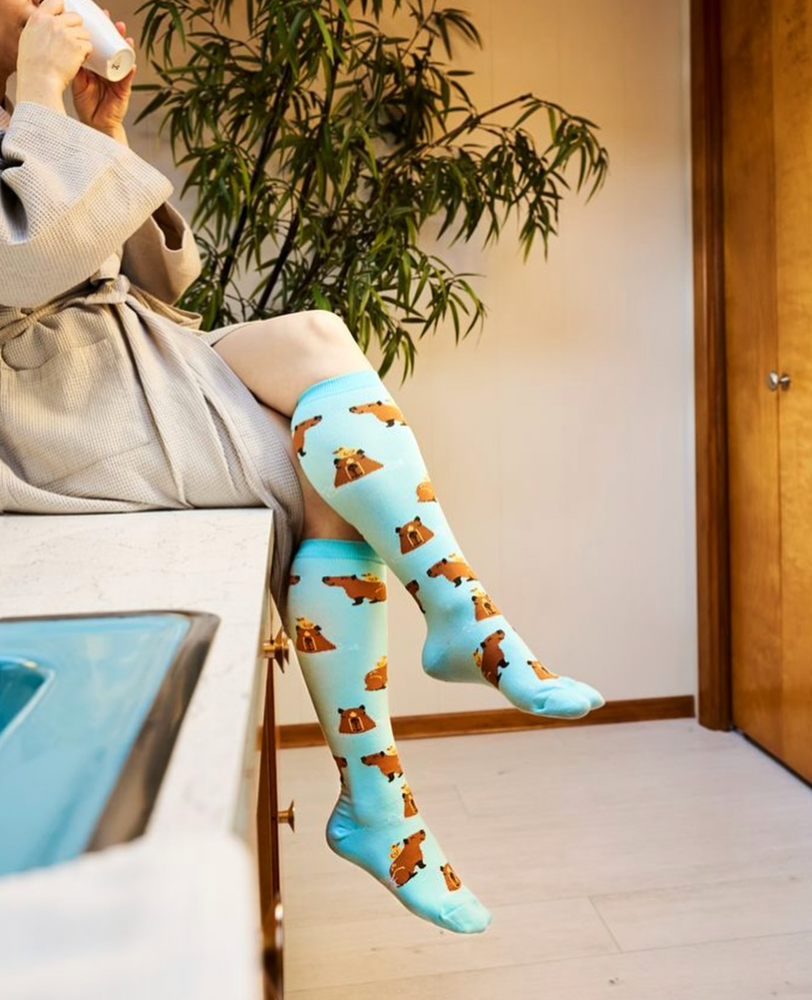 HappyBara Women's Knee High Socks