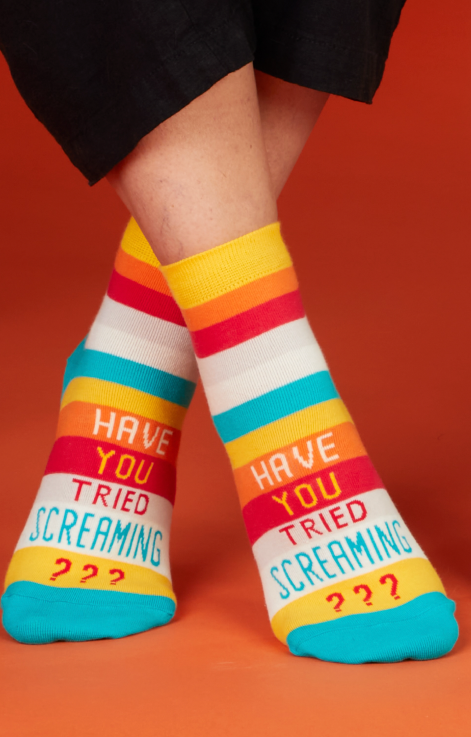 Tried Screaming? Women's Ankle Sock