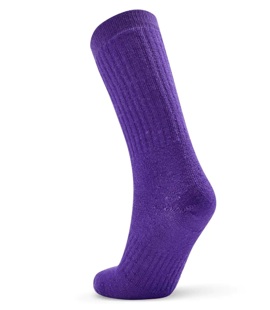 Southern Merino Wool Boot Socks in Purple