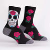 Sugar Skull Women's Crew Socks  - The Sockery