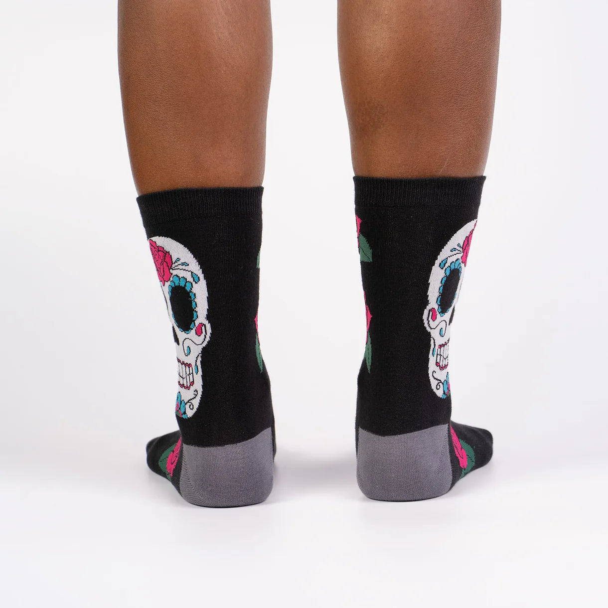 Sugar Skull Women's Crew Socks  - The Sockery