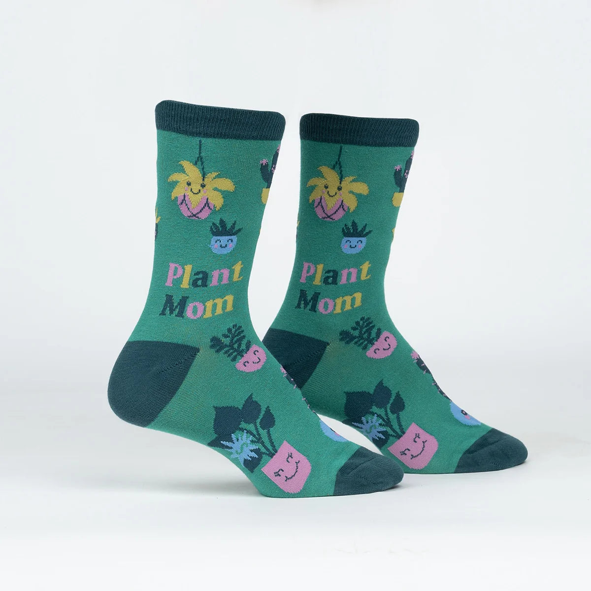 Plant Mom Women's Crew Socks