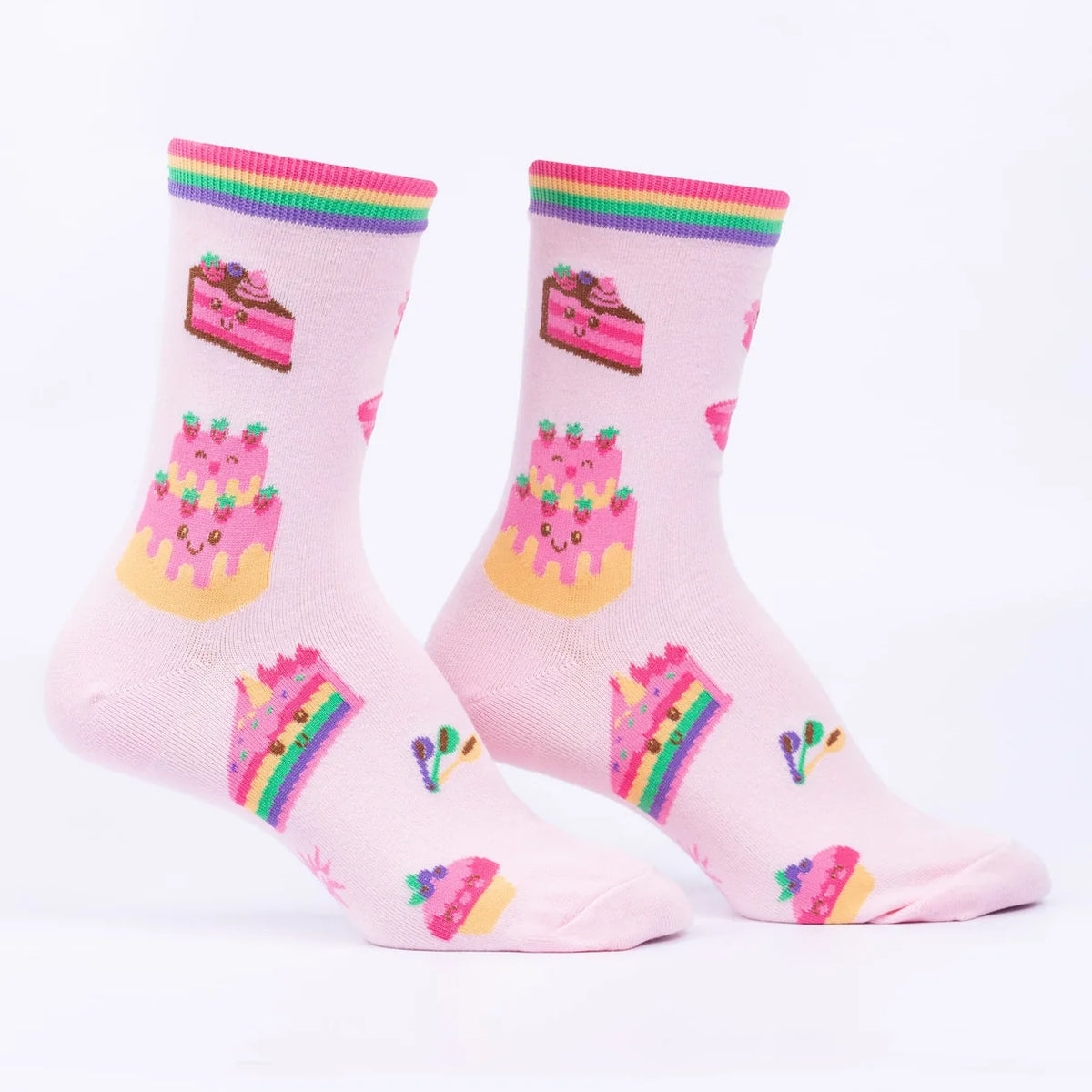 Life is Batter with Cake Women's Crew Socks