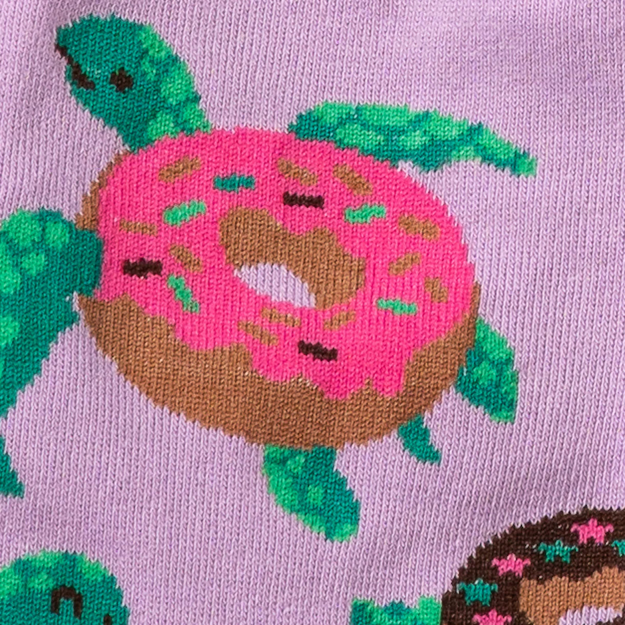 Donut Worry, Be Happy Women's Crew Socks